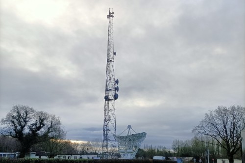 Atmospheric monitoring station at Jodrell Bank Observatory